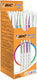 Bic balpen cristal up fun 0,35 mm kleurenassortiment