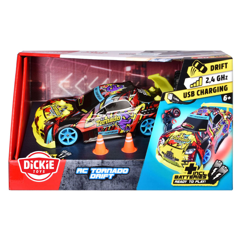 Afbeelding laden in galerijviewer, Dickie rc bestuurbare auto tornado drift rtr
