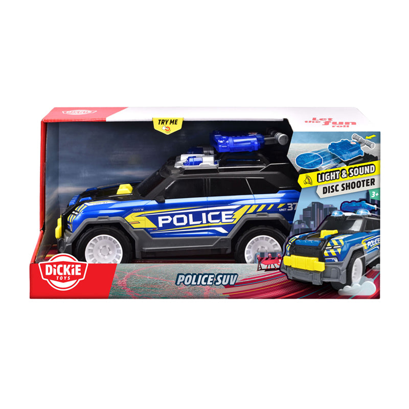 Afbeelding laden in galerijviewer, Dickie politie suv met licht en geluid
