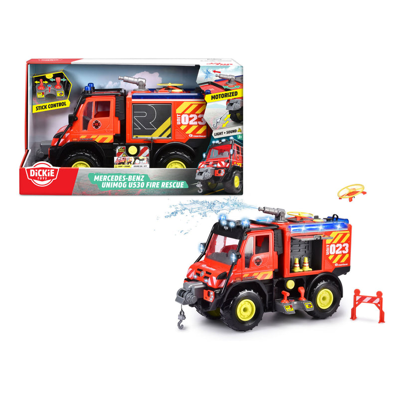 Afbeelding laden in galerijviewer, Dickie umimog u530 brandweerwagen
