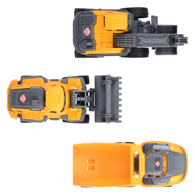 Afbeelding laden in galerijviewer, Dickie volvo constructie werkvoertuigen speelset, 3dlg.
