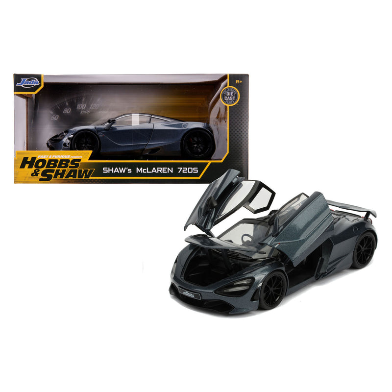 Afbeelding laden in galerijviewer, Jada toys jada die-cast fast and furious shaw's mclaren 720s 1:24
