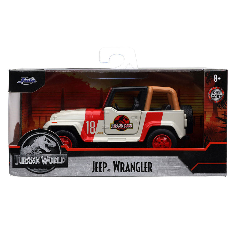 Afbeelding laden in galerijviewer, Jada toys jada die-cast jurassic world jeep wrangler 1:32
