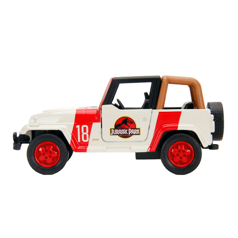 Afbeelding laden in galerijviewer, Jada toys jada die-cast jurassic world jeep wrangler 1:32
