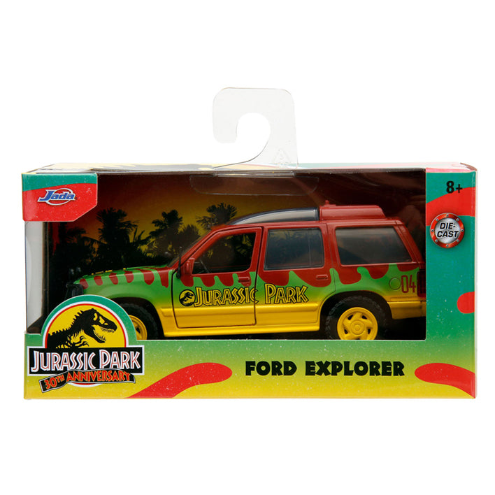 Afbeelding laden in galerijviewer, Jada Toys Jada Die-Cast Jurassic World 1993 Ford Explorer 1:32
