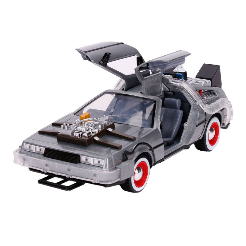 Afbeelding laden in galerijviewer, Jada toys jada die-cast time machine (back to the future 3) 1:24
