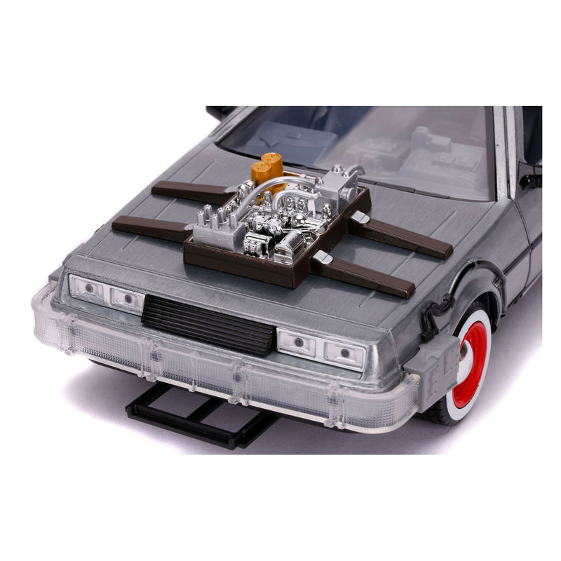 Afbeelding laden in galerijviewer, Jada toys jada die-cast time machine (back to the future 3) 1:24
