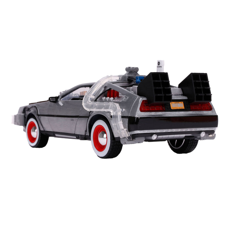 Afbeelding laden in galerijviewer, Jada toys jada die-cast time machine (back to the future 3) 1:24
