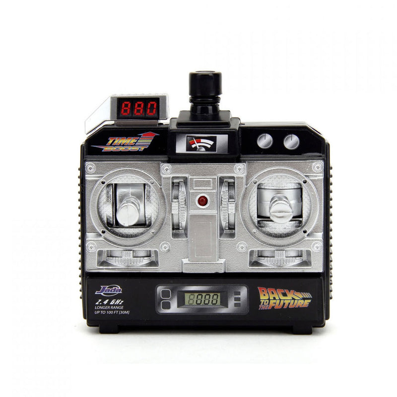 Afbeelding laden in galerijviewer, Jada toys jada bestuurbare auto back to the future rc time machine 1:16
