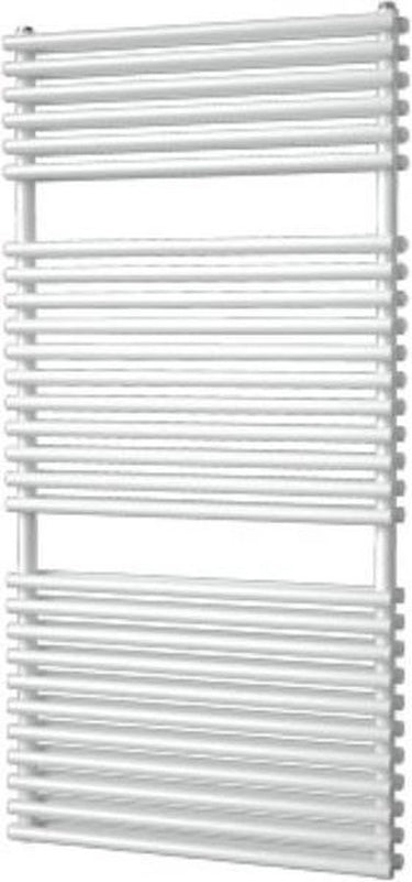 Plieger florian nxt dubbel designradiator – handdoekradiator – 121.6 cm x 60 cm - 908 watt - wit