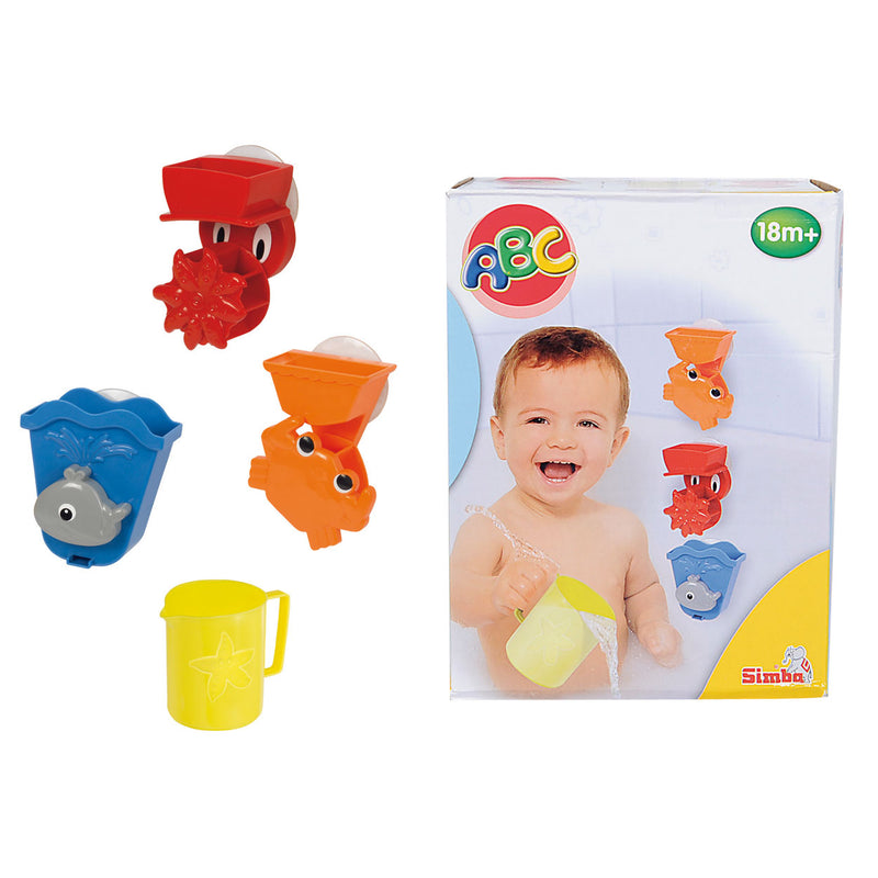 Afbeelding laden in galerijviewer, Simba abc badspeelset, 4 delig
