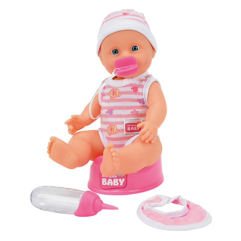 Afbeelding laden in galerijviewer, New born baby pop drinken en plassen simba 30 cm
