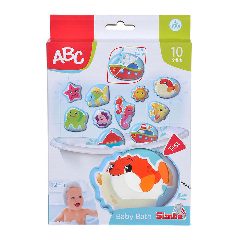 Afbeelding laden in galerijviewer, Abc magische badspeelgoed zeedieren, 10dlg.
