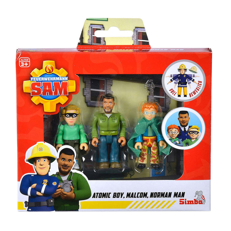 Afbeelding laden in galerijviewer, Simba brandweerman sam superhero speelfiguren, 3st.
