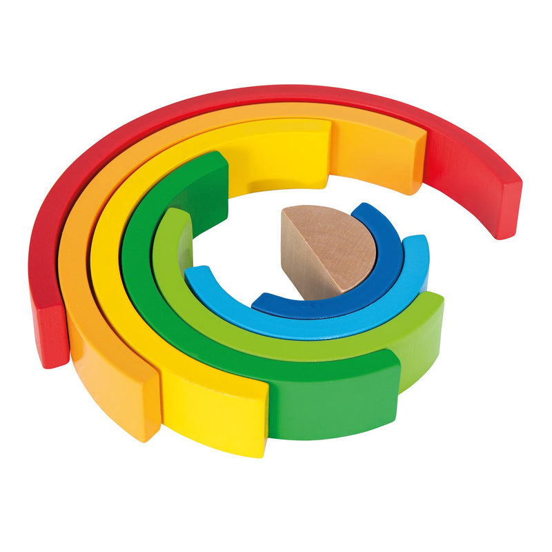 Afbeelding laden in galerijviewer, Eichhorn houten stapelregenboog, 8dlg.
