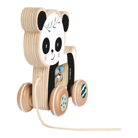 Eichhorn houten trekdier panda