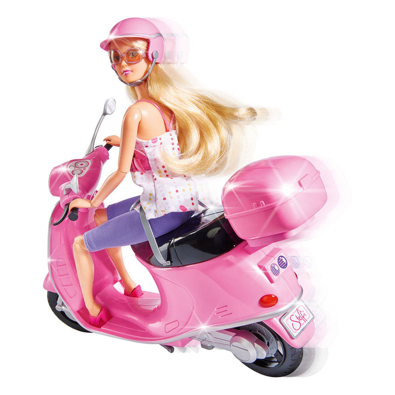 Afbeelding laden in galerijviewer, Simba steffi love stads scooter met pop en accessoires

