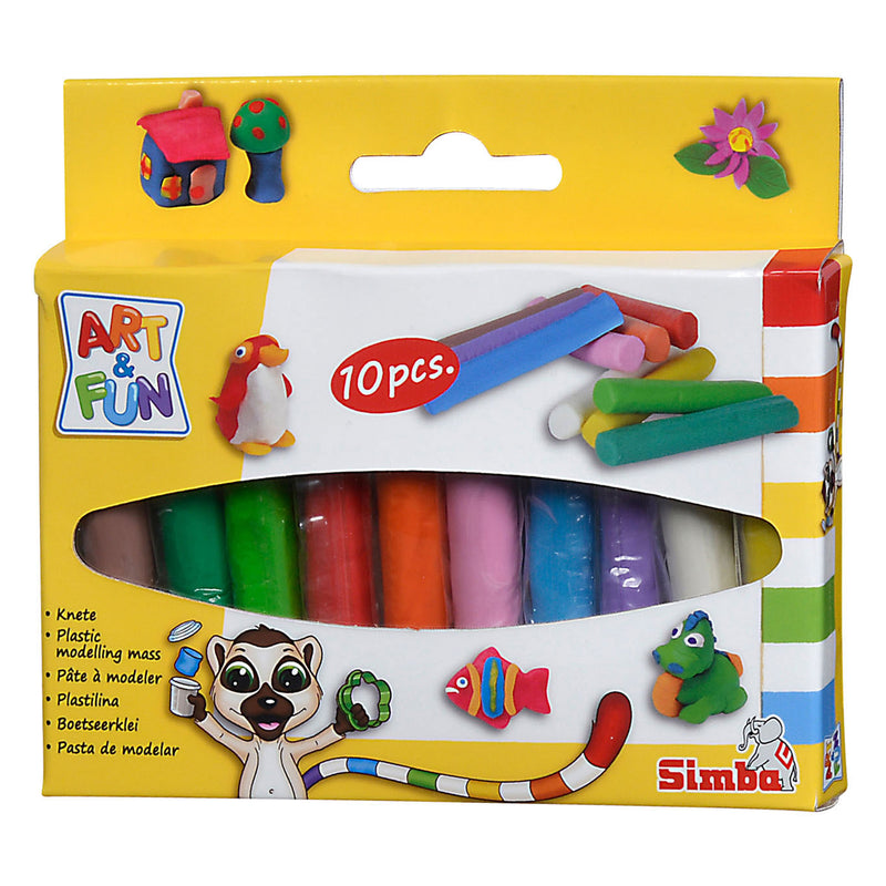 Afbeelding laden in galerijviewer, Simba art fun kleistaven, 10st.
