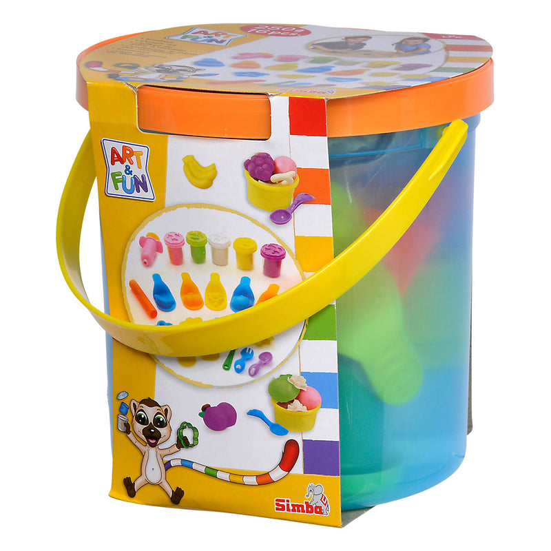 Afbeelding laden in galerijviewer, Simba art fun fruitmand kleiset - 5 kleipotjes
