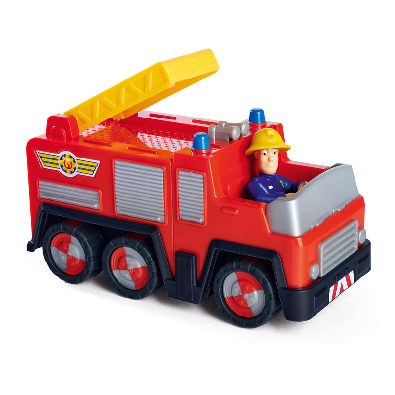 Afbeelding laden in galerijviewer, Simba brandweerman sam jupiter brandweerauto met sam figuur
