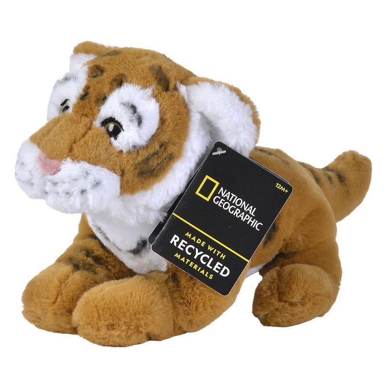 Afbeelding laden in galerijviewer, Simba National Geographic Knuffel Bengal-Tiger, 25cm
