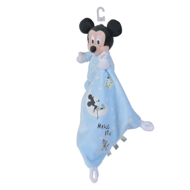 Afbeelding laden in galerijviewer, Simba disney mickey mouse glow in the dark doudou starry knuffeldoek
