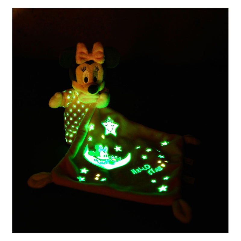 Afbeelding laden in galerijviewer, Simba Minnie Glow in the Dark Doudou Knuffeldoek
