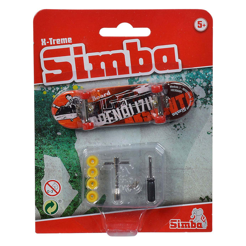 Afbeelding laden in galerijviewer, Simba vinger skateboard x-treme kleur met accessoires
