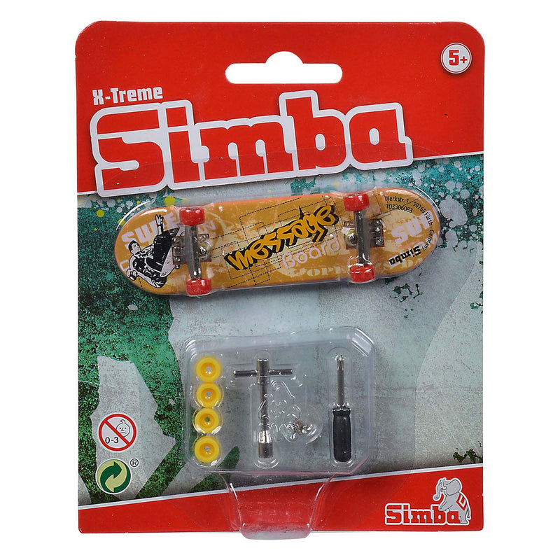 Afbeelding laden in galerijviewer, Simba vinger skateboard x-treme kleur met accessoires
