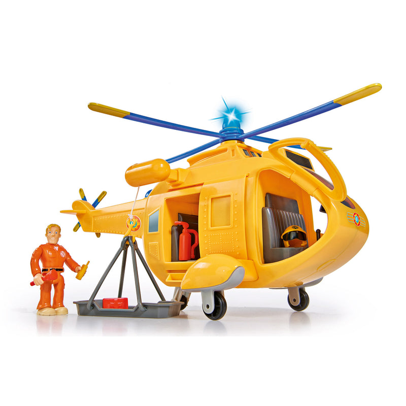 Afbeelding laden in galerijviewer, Simba brandweerman sam wallaby 2 helikopter mef figuur
