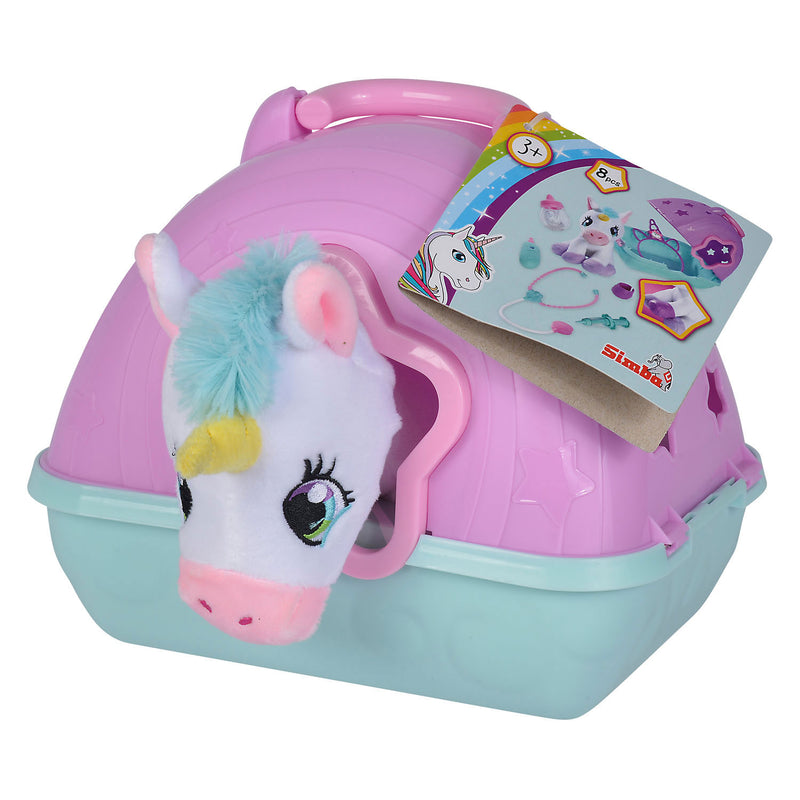 Afbeelding laden in galerijviewer, Simba - dierenarts - eenhoorn - unicorn - knuffel
