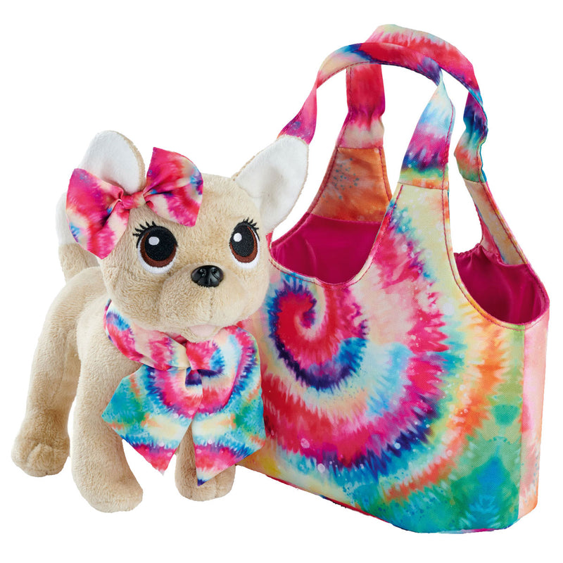 Afbeelding laden in galerijviewer, Simba chi chi love puppy knuffel in tas batik style
