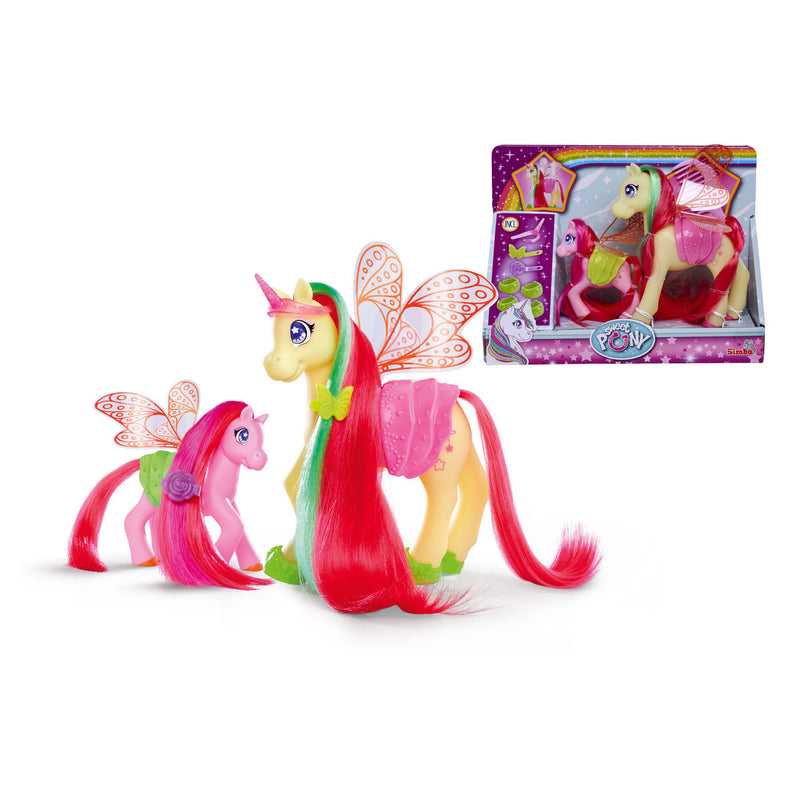 Afbeelding laden in galerijviewer, Simba sweet pony kappop fairies met accessoires
