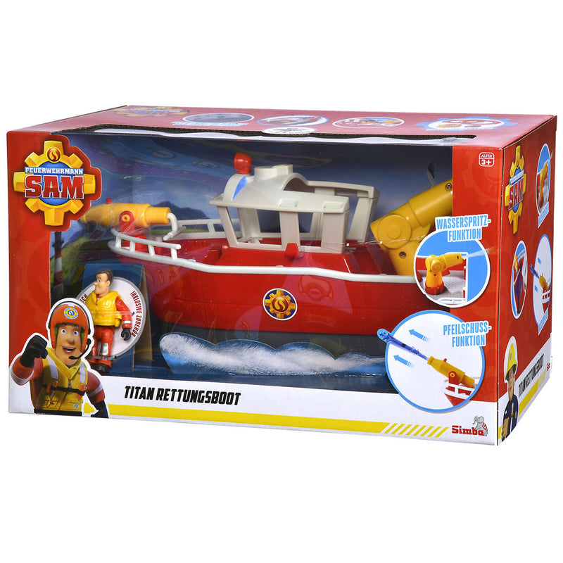 Afbeelding laden in galerijviewer, Simba brandweerman sam brandweerboot
