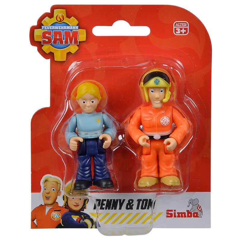 Afbeelding laden in galerijviewer, Simba brandweerman sam speelfiguren dubbelset - actiefiguren speelgoed.
