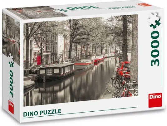 Dinotoys dinopuzzel van het kanaal van amsterdam 3000 stukjes