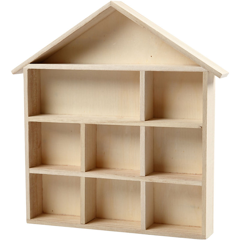 Afbeelding laden in galerijviewer, Creativ company https: www.cchobby.nl letterhuisje-h-26-cm-l-3-5-cm-b-22-cm-afm-26x22-cm-cm-1-stuk
