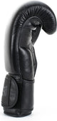 Super pro combat gear legend lederen (kick)bokshandschoenen zwart 18oz