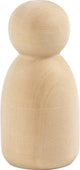 Creativ company cc houten figuur ovaal 6 cm 5 stuks