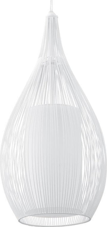 Eglo razoni - hanglamp - 1 lichts - ø190mm. - wit