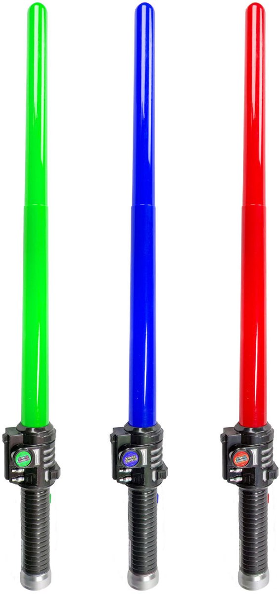 Afbeelding laden in galerijviewer, Toi-toys fun uitschuifbaar lichtzwaard met geluid,
