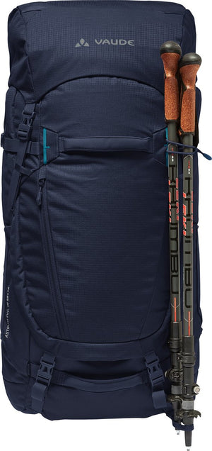 Vaude trekkingrugzak wandelrugzak women's astrum evo 55 + 10 eclipse donkerblauw