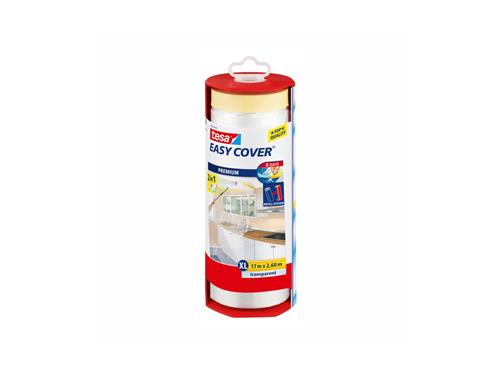 Tesa easy cover afdekfolie 17mtrx2.6mtr (nml)