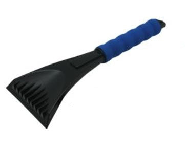 Torino benson ijskrabber + softgrip zwart - blauw