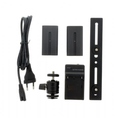 Afbeelding laden in galerijviewer, Linkstar led lamp set vd-405v-k2 incl. accu
