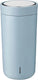 Stelton thermosbeker to go click soft cloud 400 ml