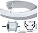 Kgs voorwiel 28 inch (622) naafdynamo rb 6v 3 w velg zilver