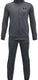 Under armour ua rival knit track suit-gry jongens trainingspak - pitch grijs - zwart
