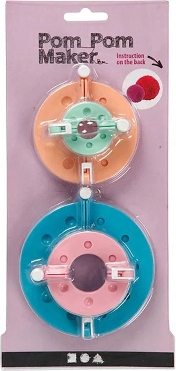 Afbeelding laden in galerijviewer, Creativ company pompom maker, 4st.
