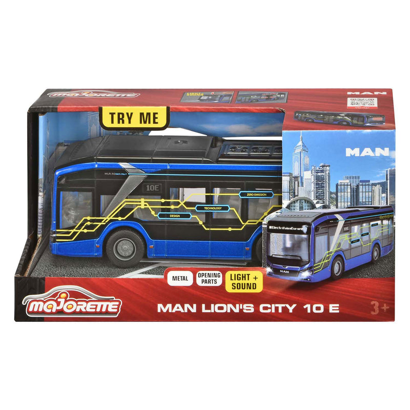 Afbeelding laden in galerijviewer, Majorette man lion's city 10 e bus
